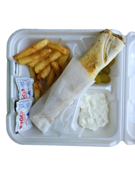 Syrian Chicken Shawarma Wrap